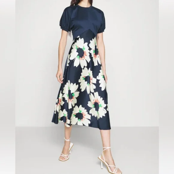 NWT Ted Baker Daysiah Midi Dress - Picture 1 of 16